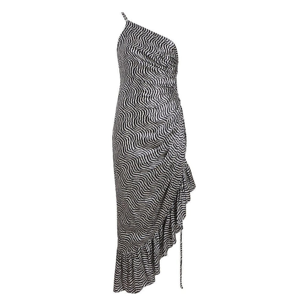 CINQ A SEPT Christel 100% Silk Dress Size 6